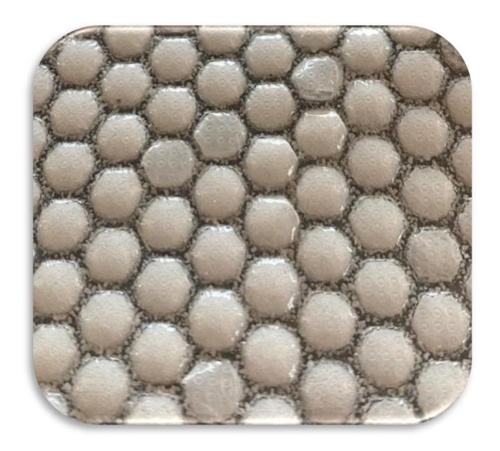 Polythene flat sheet and Sodium Chloride